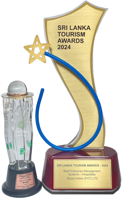 Sri Lanka Tourism Awards 2024 trophy
