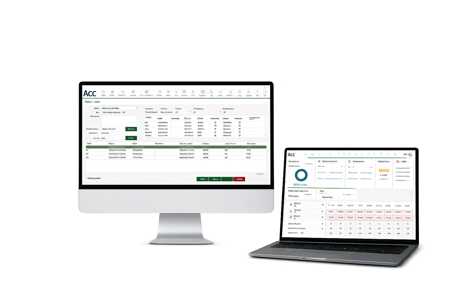 Inta Payroll dashboard and roster management screen