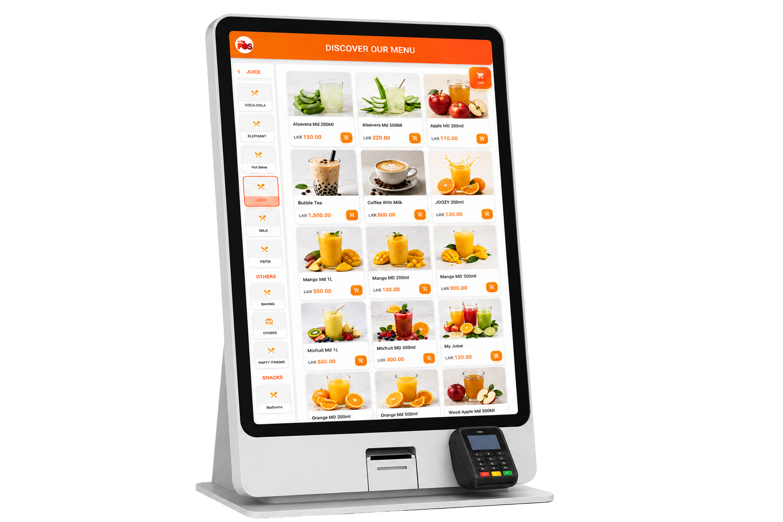 Boost Self Order Kiosk product preview