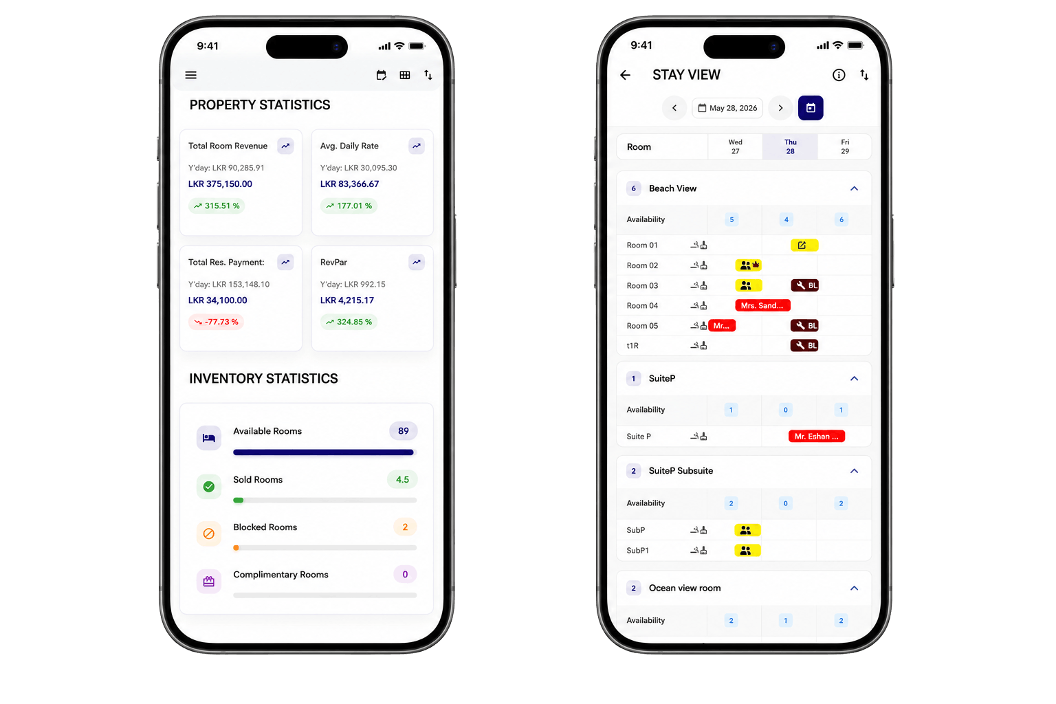 PMS Mobile product preview